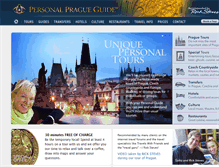Tablet Screenshot of personalpragueguide.com